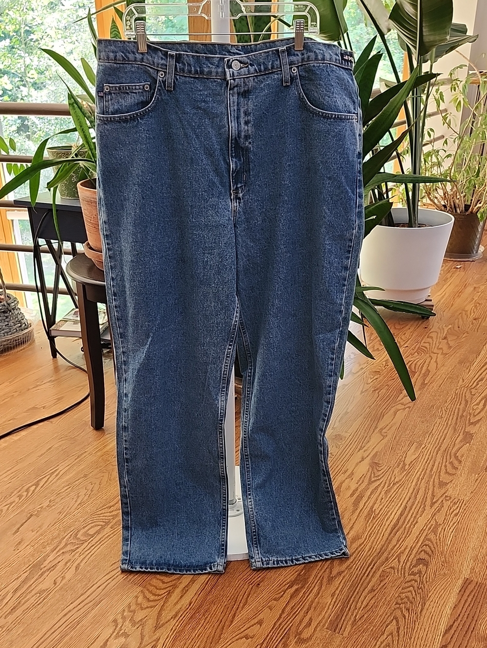 Polo Jeans Co. Ralph Lauren Loose 67 Fit Jeans Wash Blue 38x32